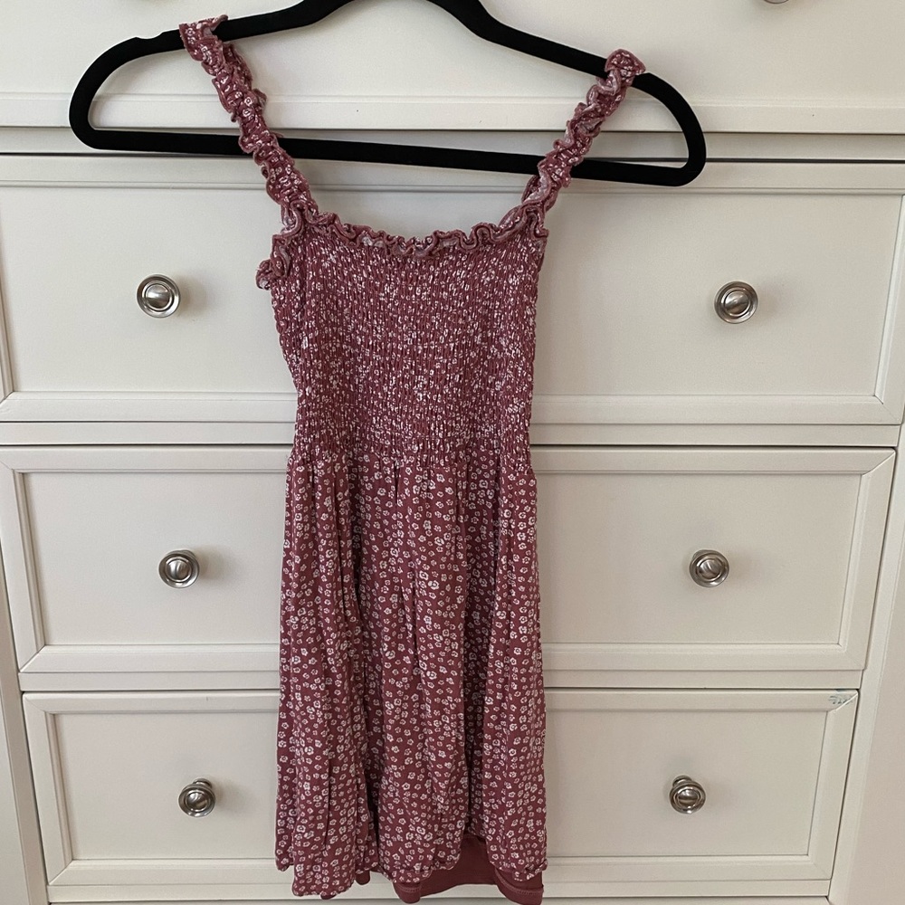 Rosy Flower Dress